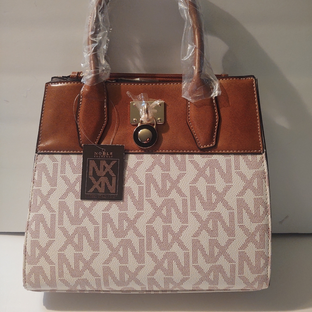 Noble Exchange Signature Satchel W/Crossbody Strap